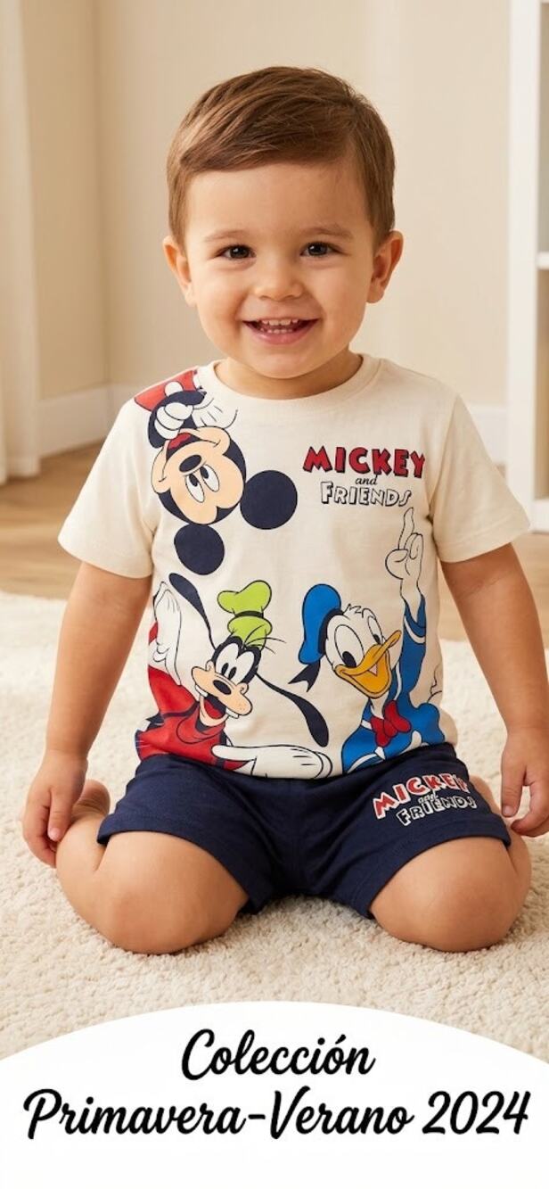 Adorable Disney Baby Boy 2-Piece Short Set!  Size 2
